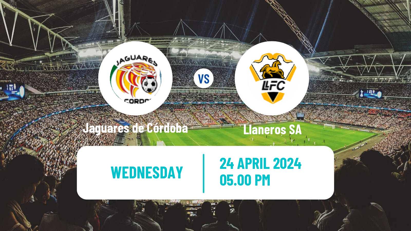 Soccer Colombian Copa Jaguares de Córdoba - Llaneros SA