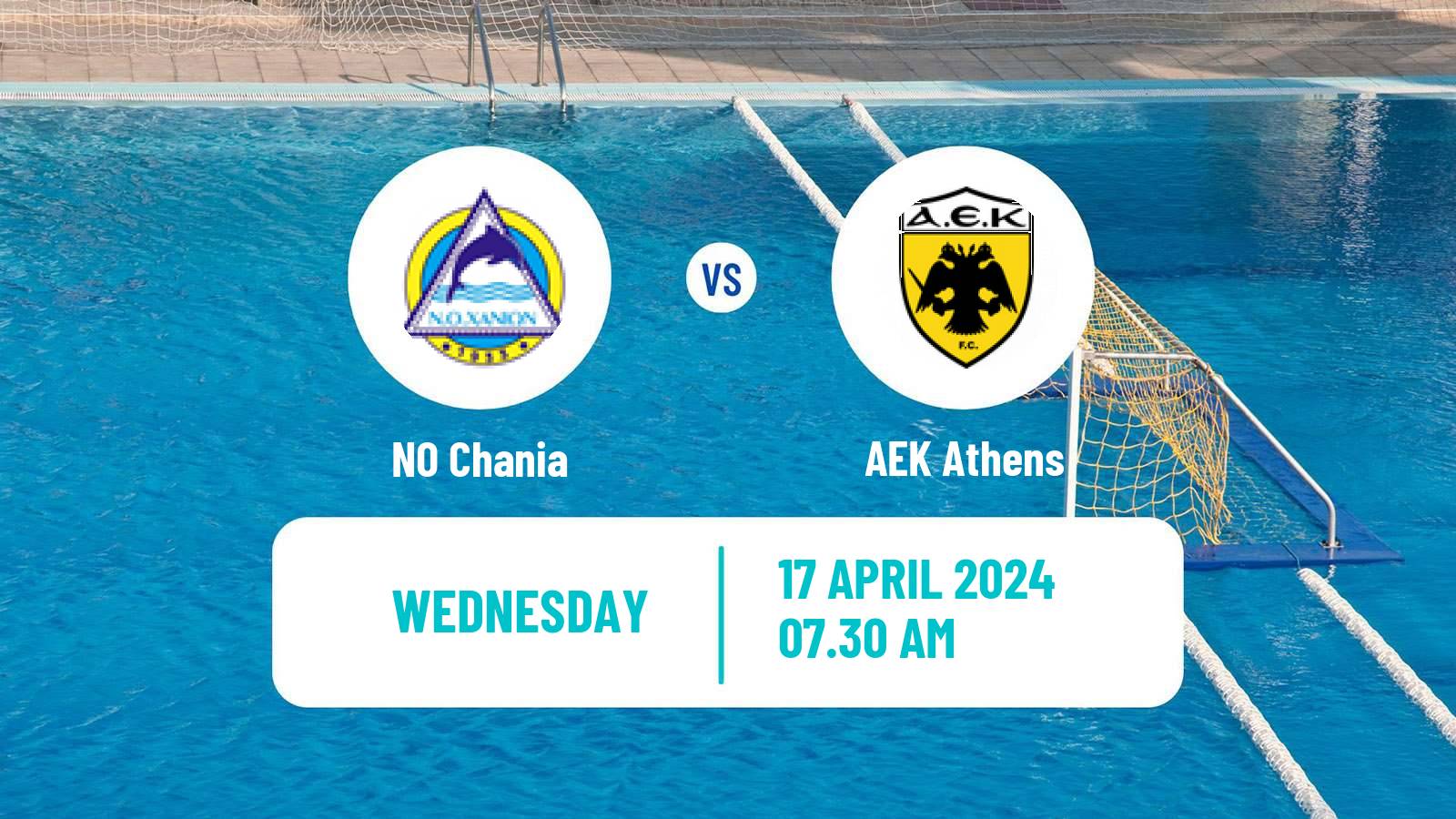 Water polo Greek A1 Water Polo Chania - AEK Athens