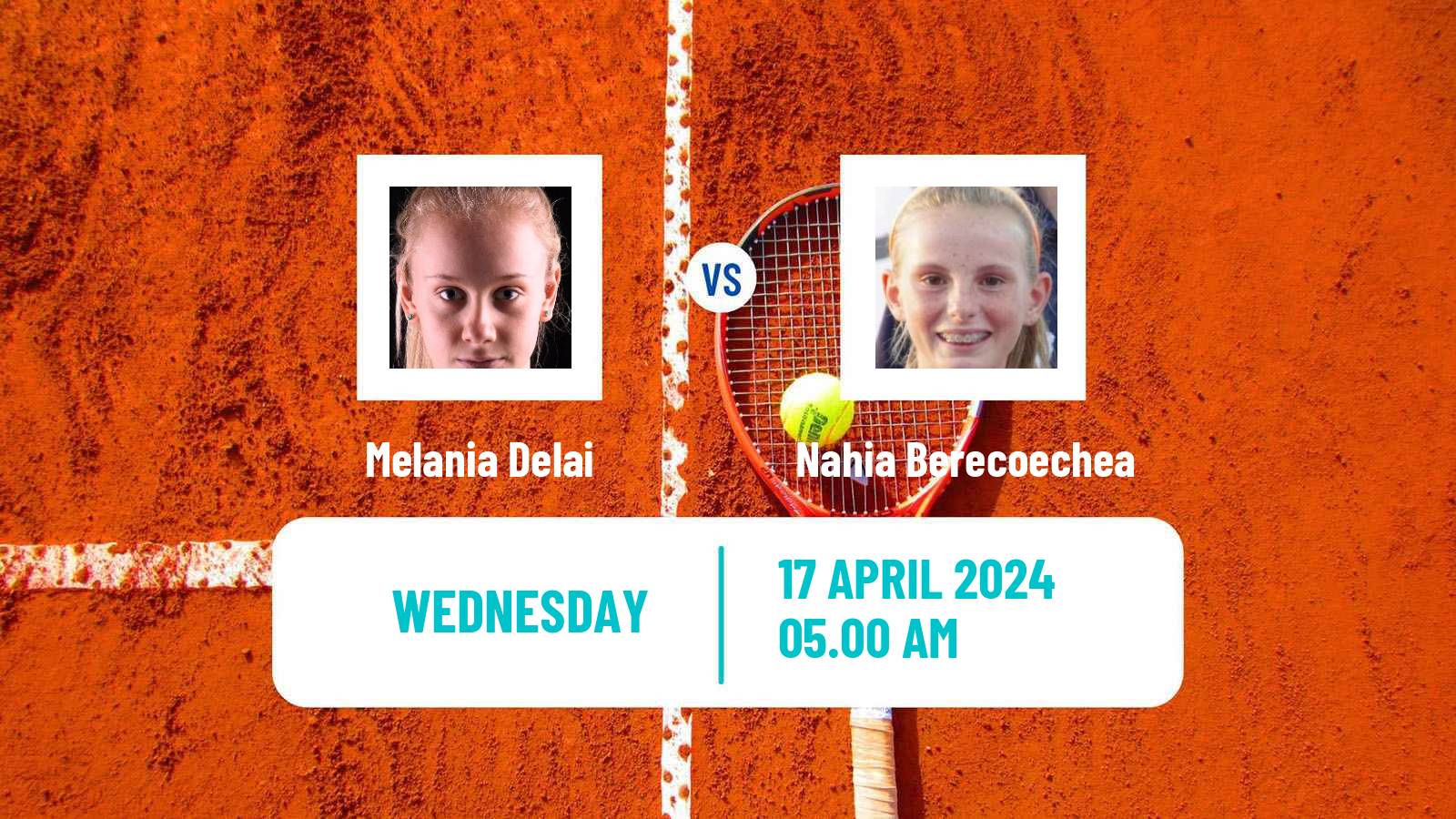 Tennis ITF W35 Santa Margherita Di Pula 4 Women Melania Delai - Nahia Berecoechea