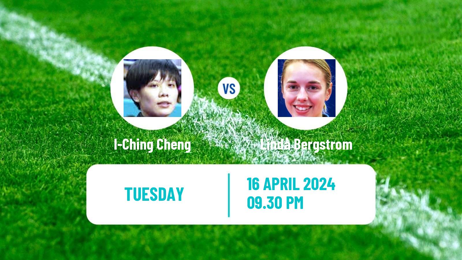 Table tennis World Cup Women I-Ching Cheng - Linda Bergstrom