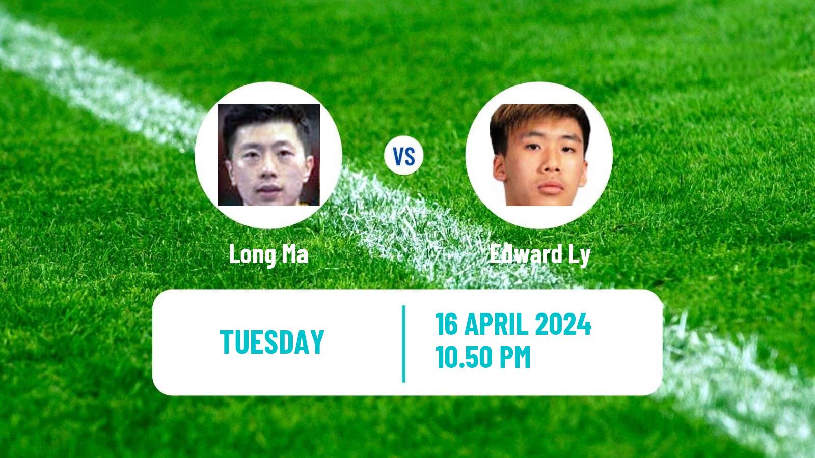 Table tennis World Cup Men Long Ma - Edward Ly