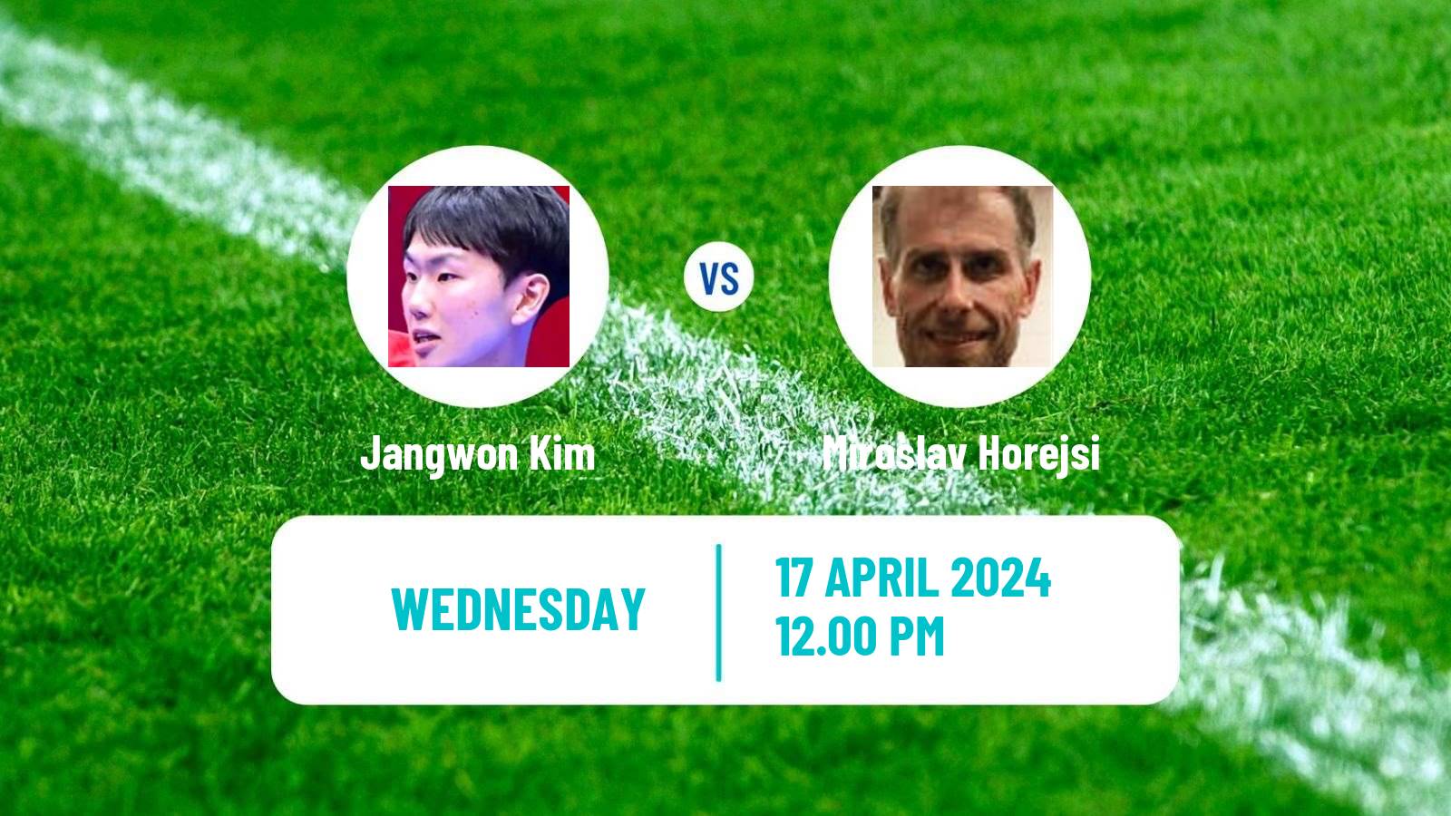 Table tennis Tt Star Series Men Jangwon Kim - Miroslav Horejsi