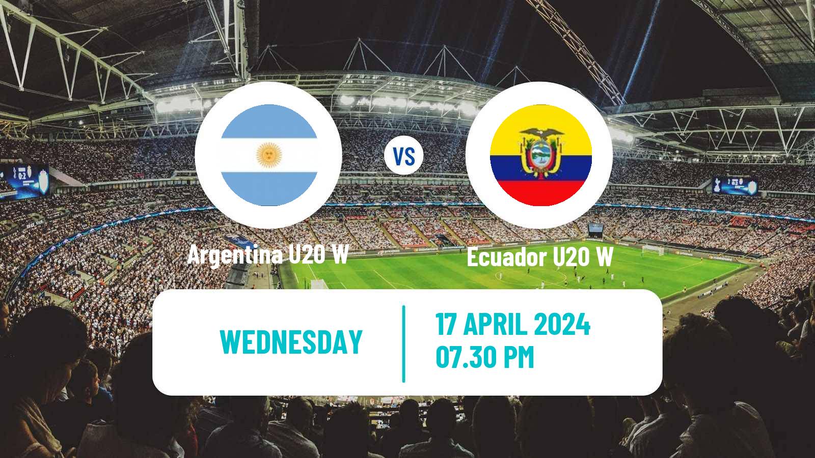 Soccer South American Championship U20 Women Argentina U20 W - Ecuador U20 W