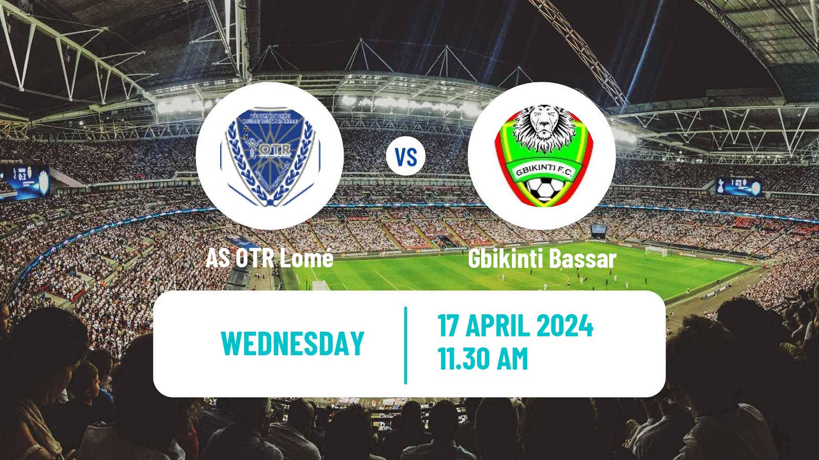 Soccer Togolese Championnat National OTR - Gbikinti Bassar
