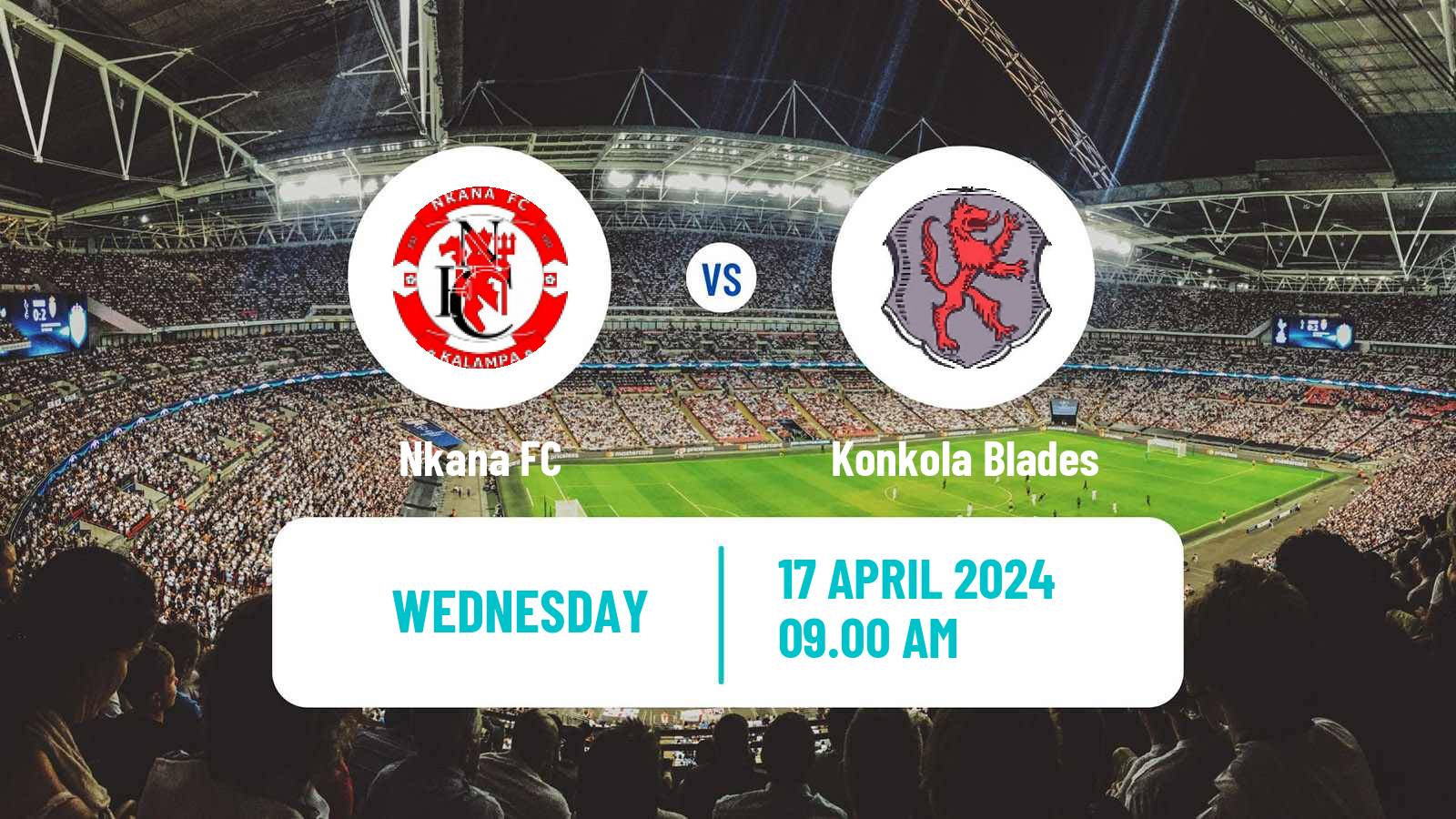 Soccer Zambian Premier League Nkana - Konkola Blades