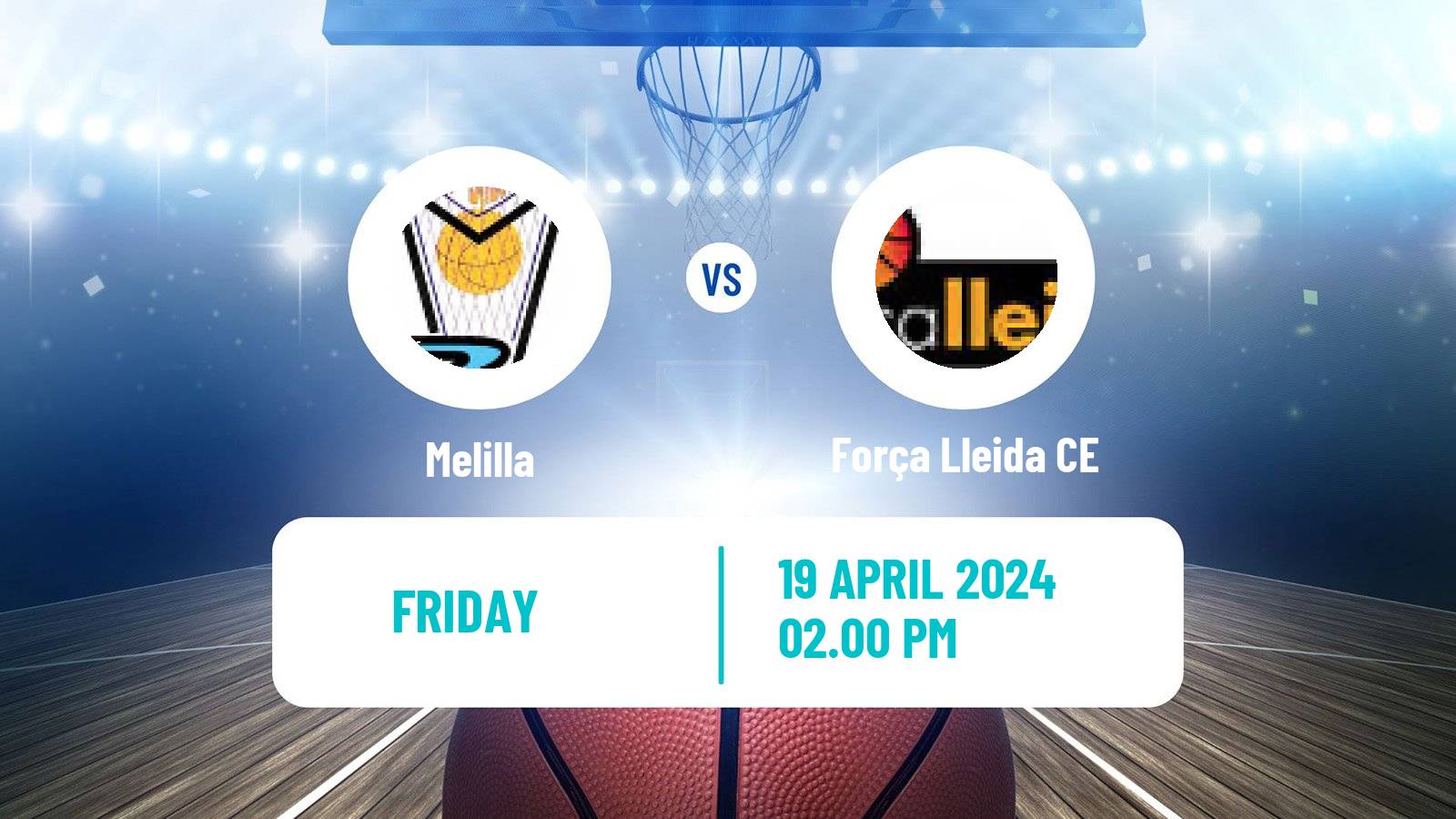 Basketball Spanish LEB Oro Melilla - Força Lleida CE