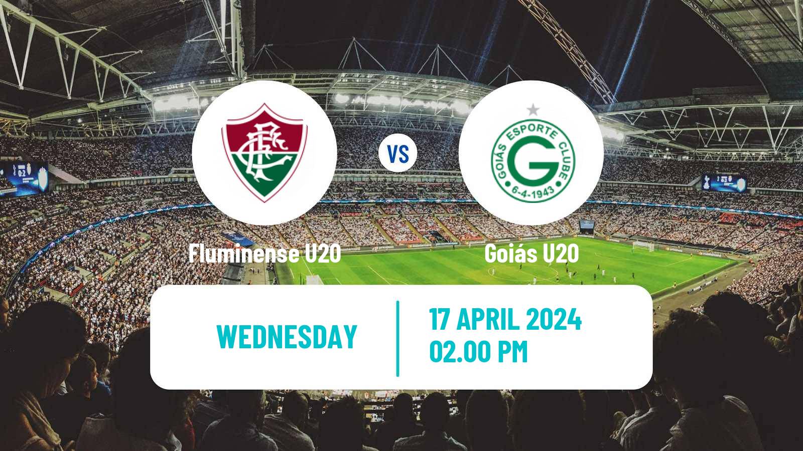 Soccer Brasileiro U20 Fluminense U20 - Goiás U20