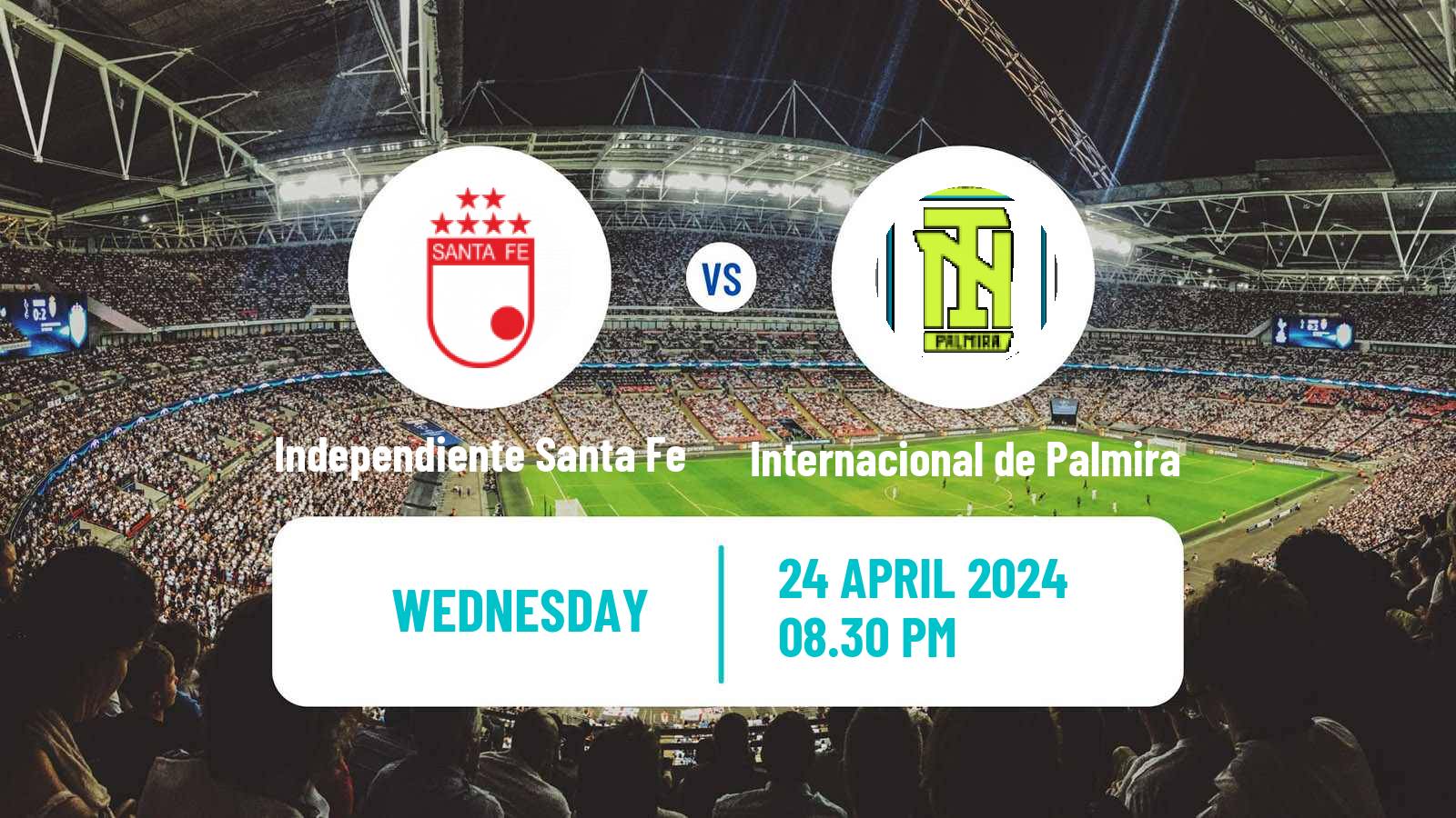 Soccer Colombian Copa Independiente Santa Fe - Internacional de Palmira