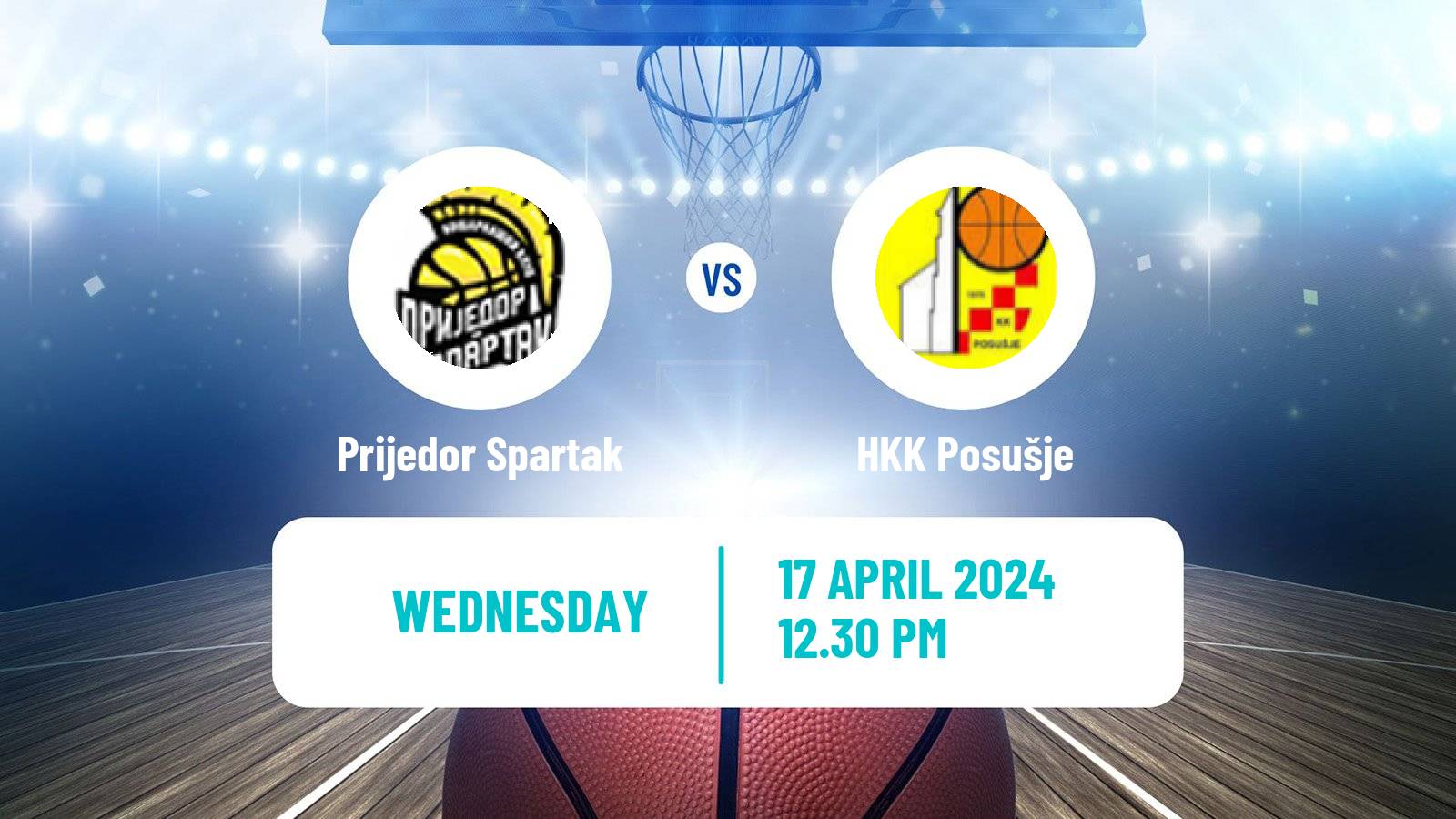 Basketball Bosnian Prvenstvo Basketball Prijedor Spartak - Posušje