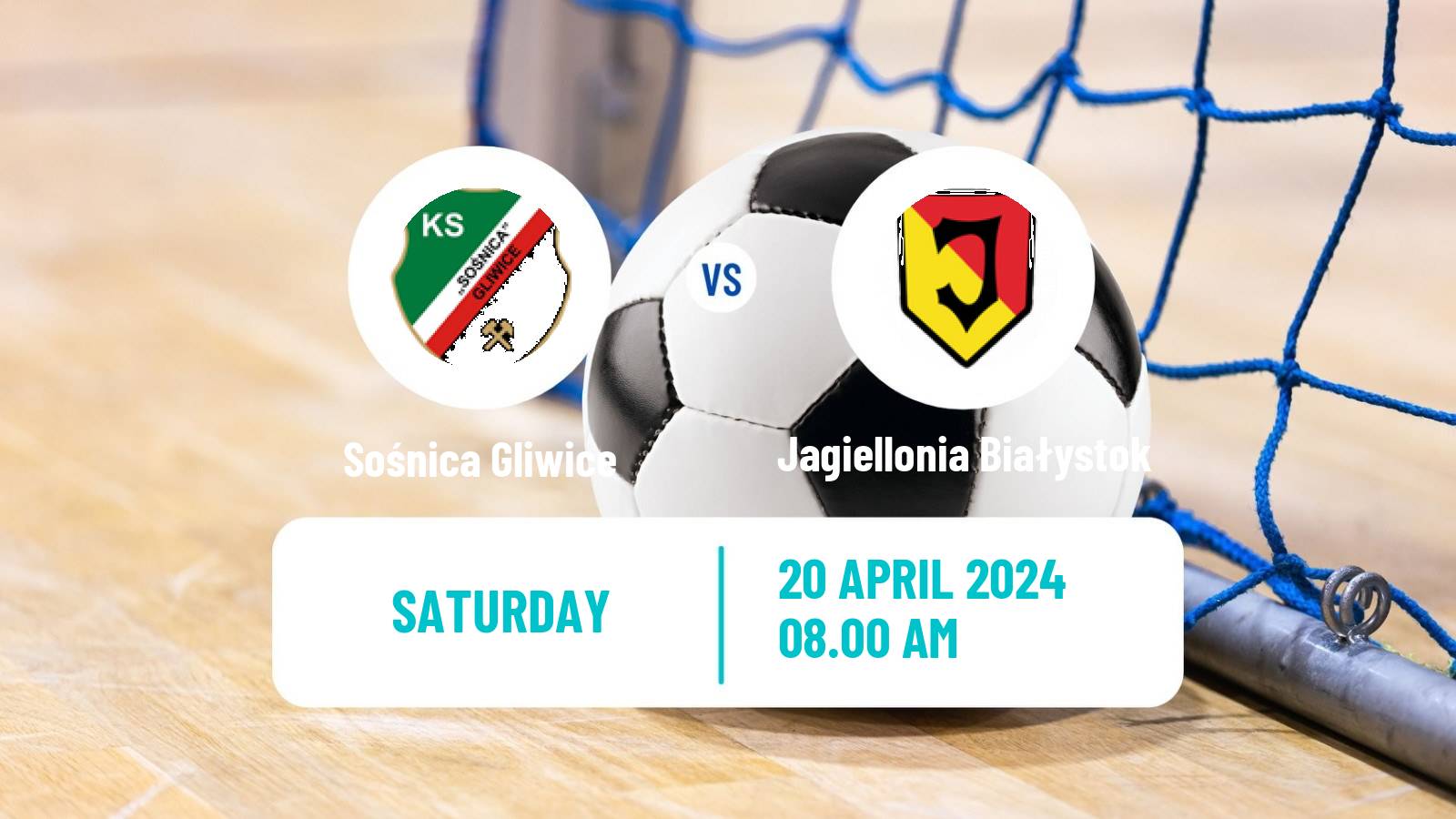 Futsal Polish Ekstraklasa Futsal Sośnica Gliwice - Jagiellonia Białystok