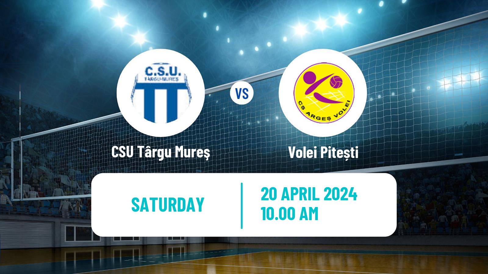 Volleyball Romanian Divizia A1 Volleyball Women CSU Târgu Mureş - Volei Pitești