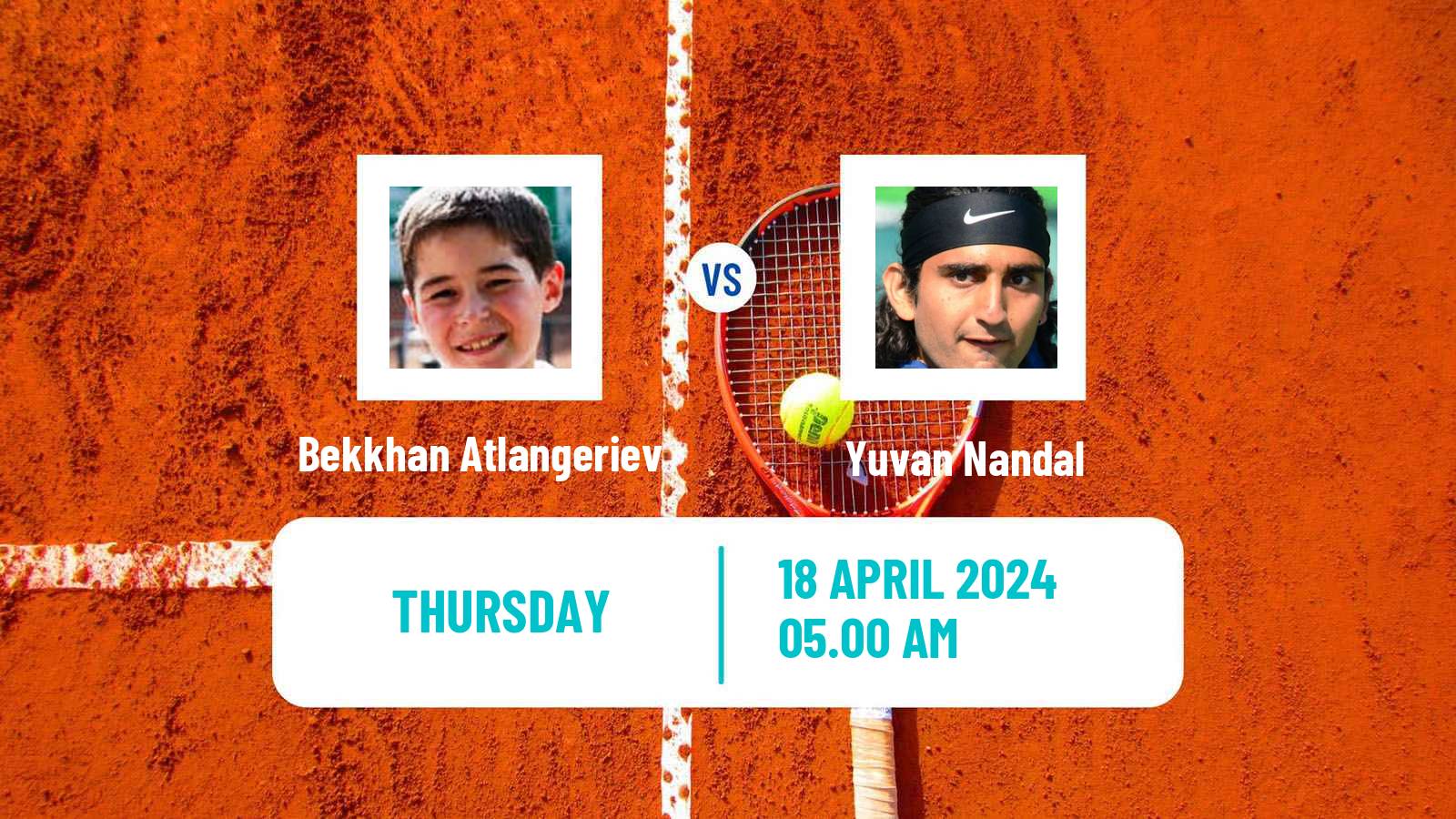Tennis ITF M15 Shymkent Men Bekkhan Atlangeriev - Yuvan Nandal