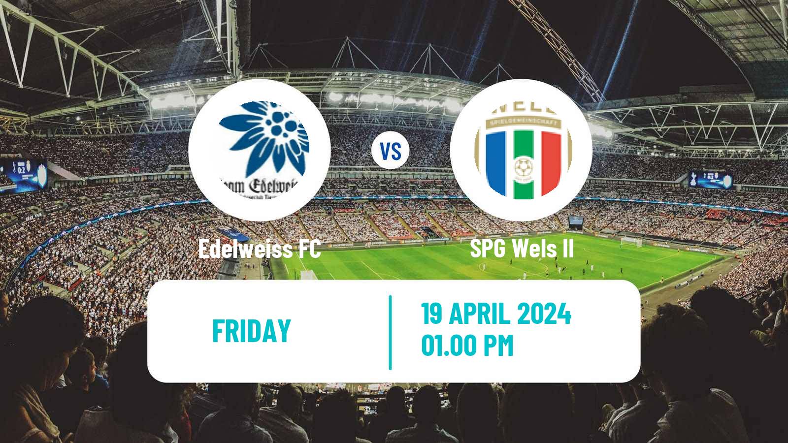 Soccer Austrian Landesliga Oberosterreich Edelweiss - SPG Wels II