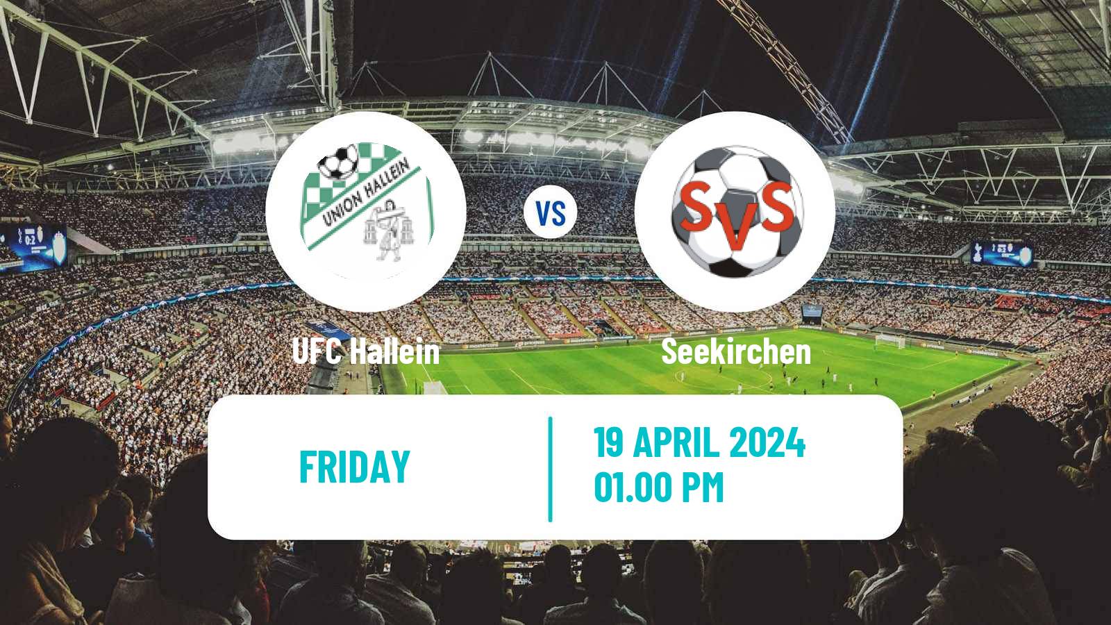 Soccer Austrian Landesliga Salzburg UFC Hallein - Seekirchen