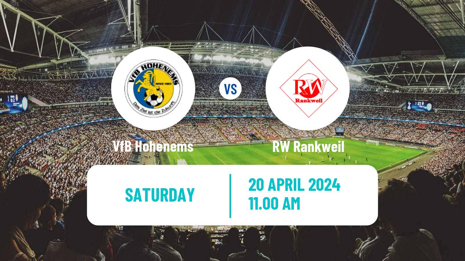 Soccer Austrian Regionalliga West Hohenems - RW Rankweil