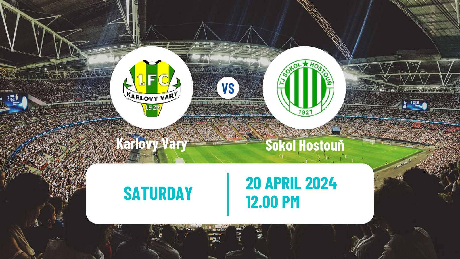 Soccer Czech CFL Group A Slavia Karlovy Vary - Sokol Hostouň