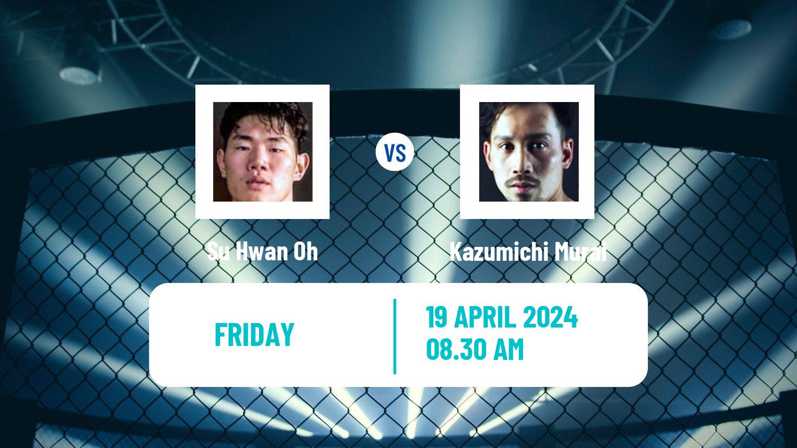 MMA Featherweight One Championship Men Su Hwan Oh - Kazumichi Murai
