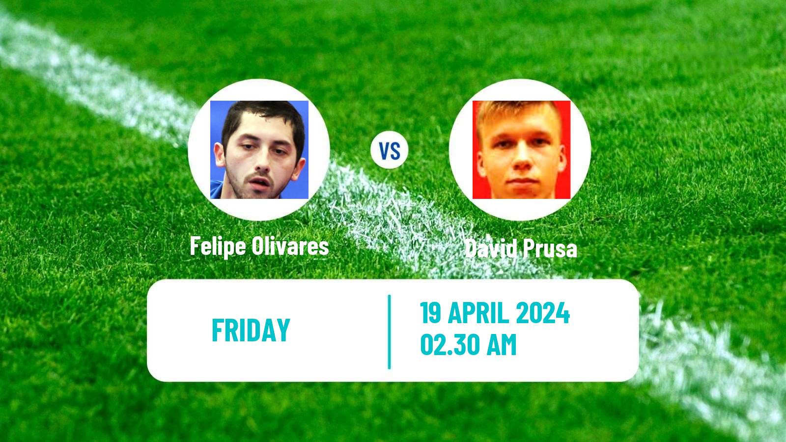 Table tennis Tt Star Series Men Felipe Olivares - David Prusa