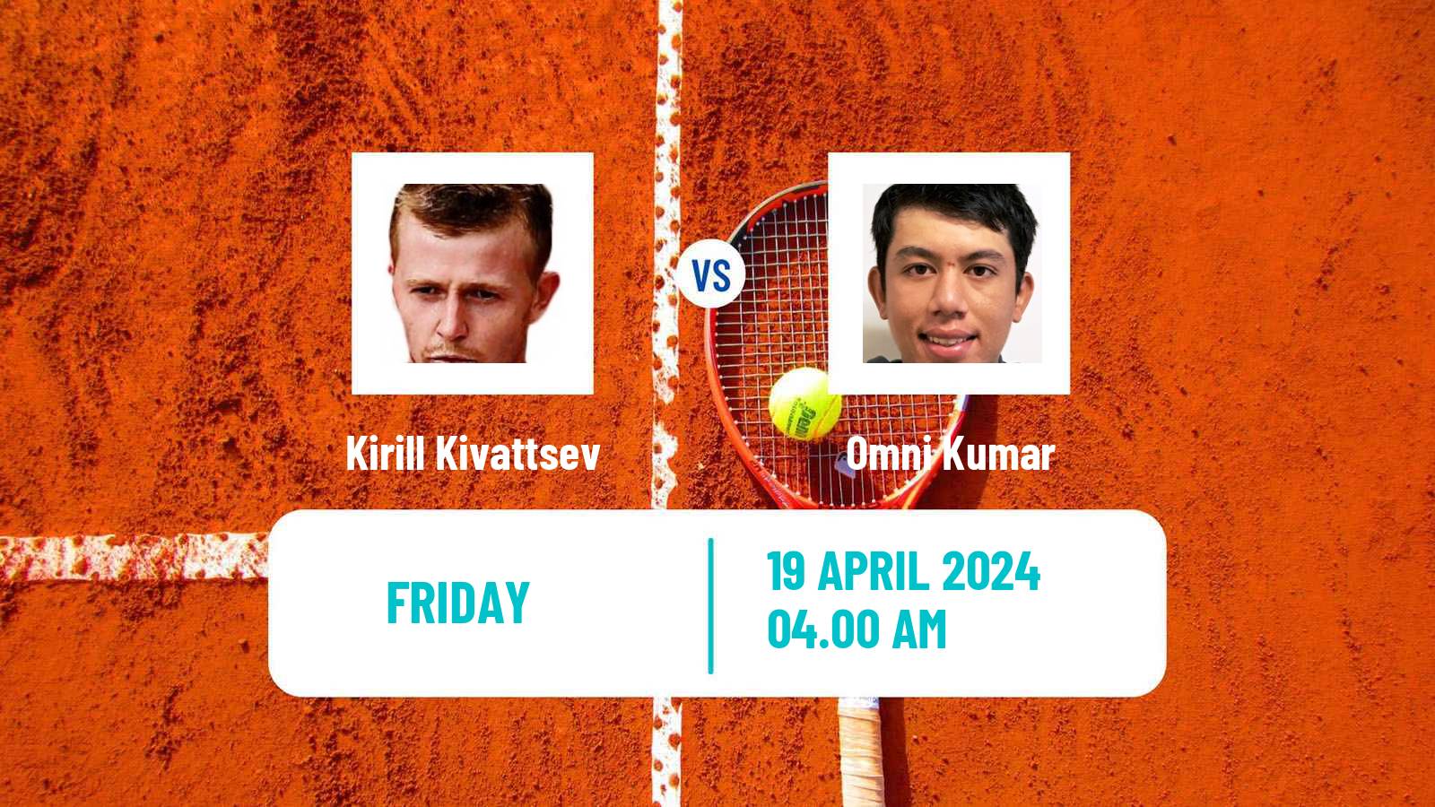 Tennis ITF M25 Santa Margherita Di Pula 4 Men Kirill Kivattsev - Omni Kumar