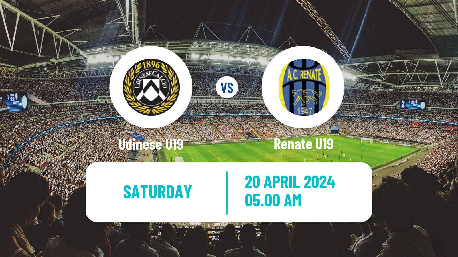 Football Italian Primavera 2 Udinese U19 - Renate U19