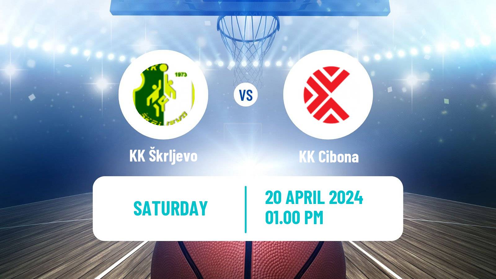 Basketball Croatian Premijer Liga Basketball Škrljevo - Cibona