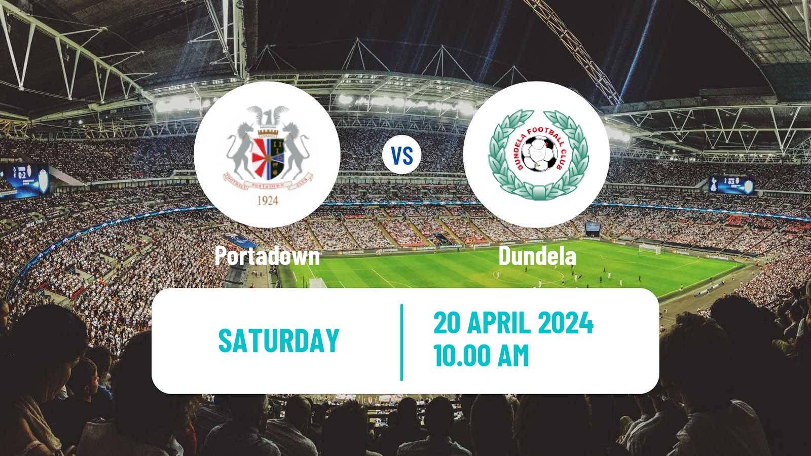 Soccer Northern Irish Championship Portadown - Dundela