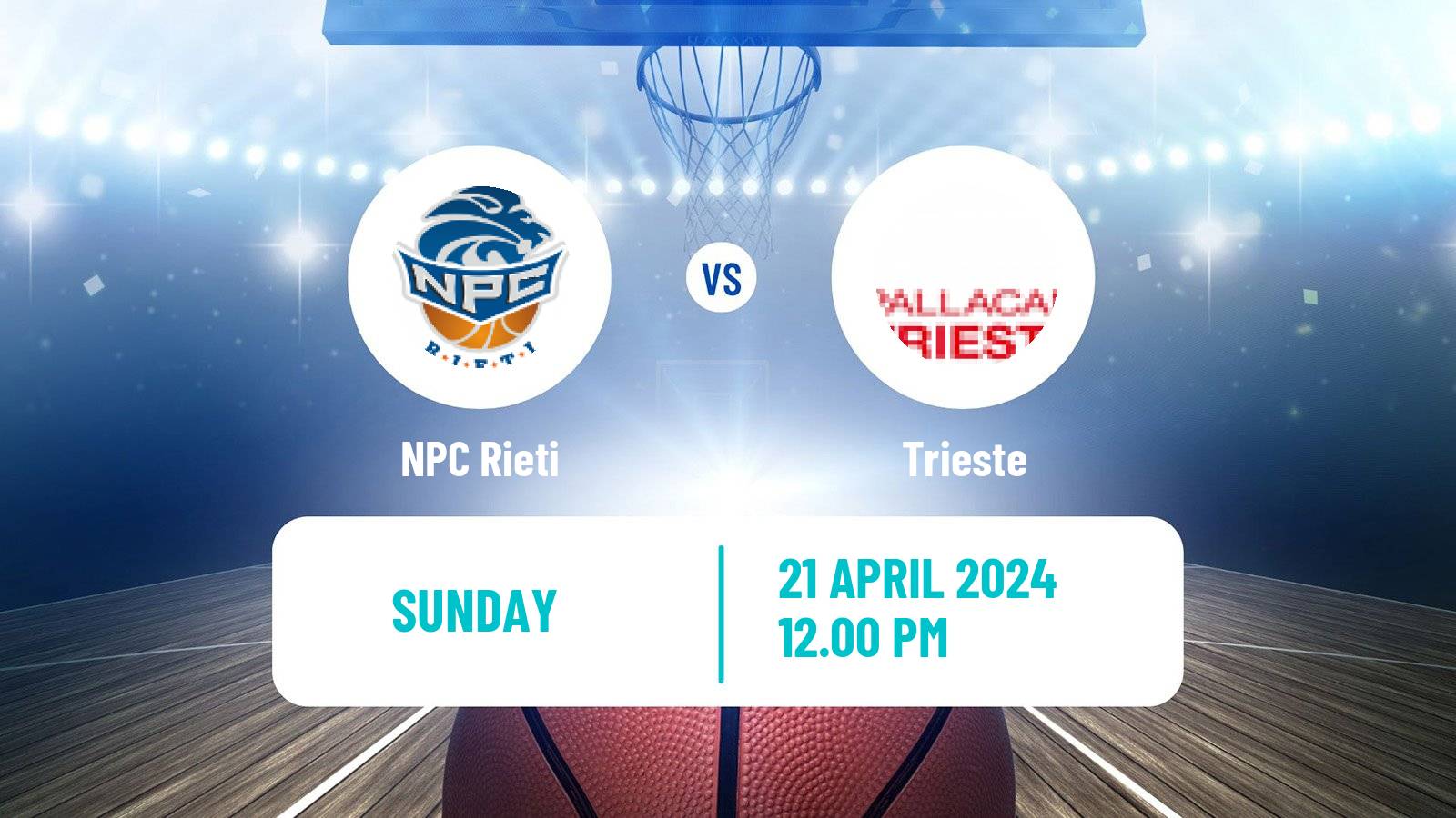 Basketball Italian Serie A2 Basketball Rieti - Trieste