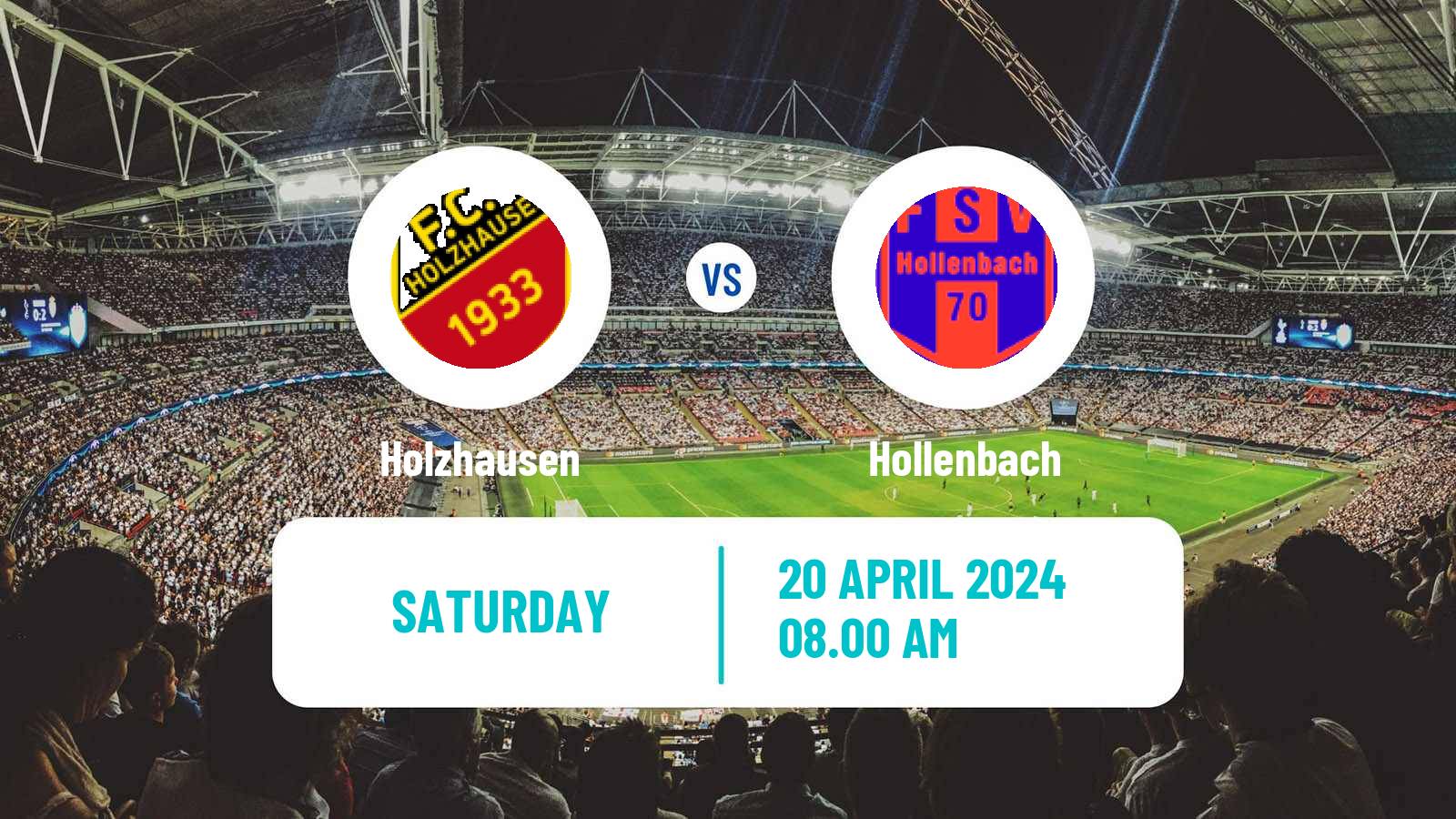 Soccer German Oberliga Baden-Württemberg Holzhausen - Hollenbach