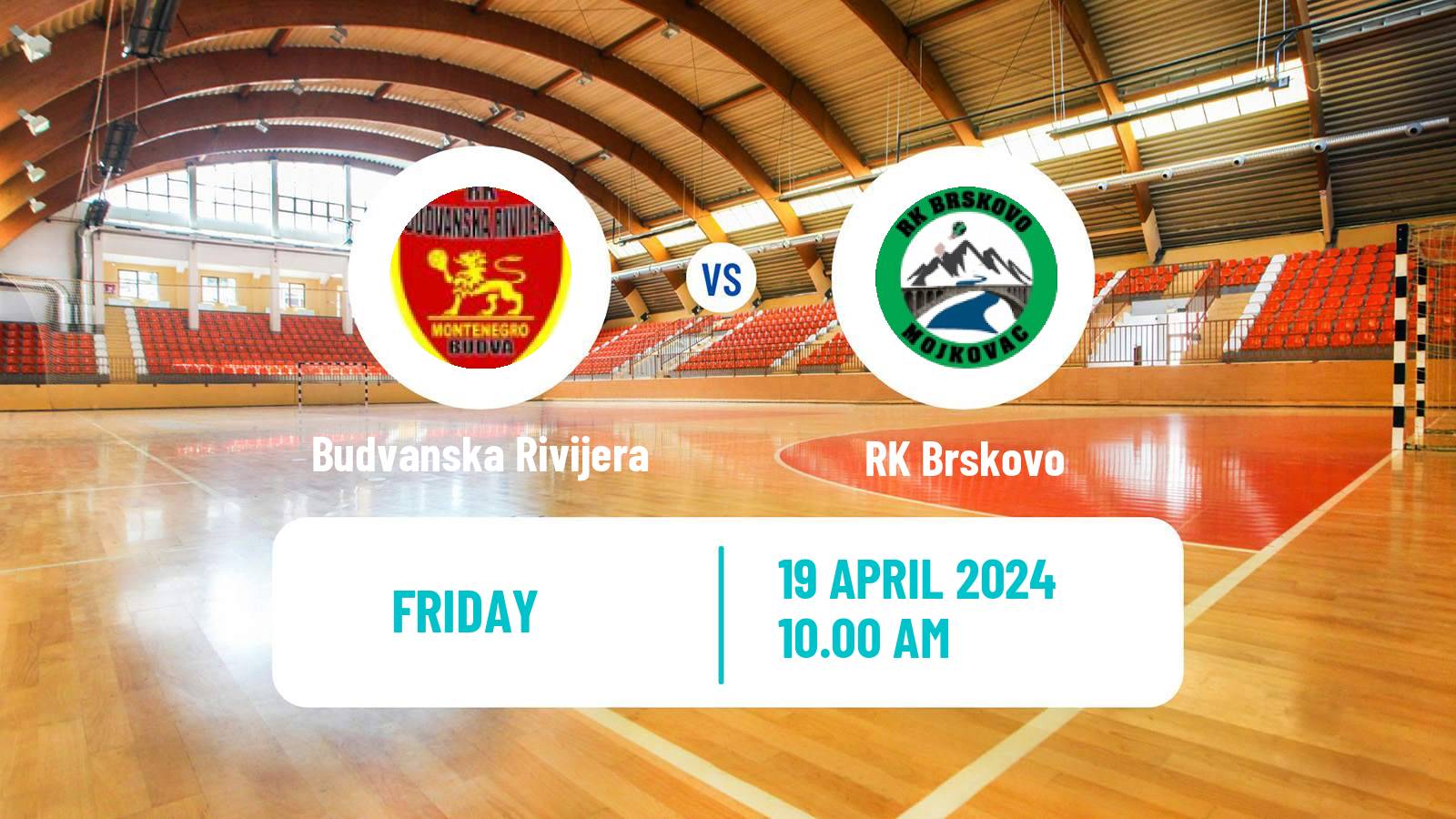 Handball Montenegrin Prva liga Handball Budvanska Rivijera - Brskovo
