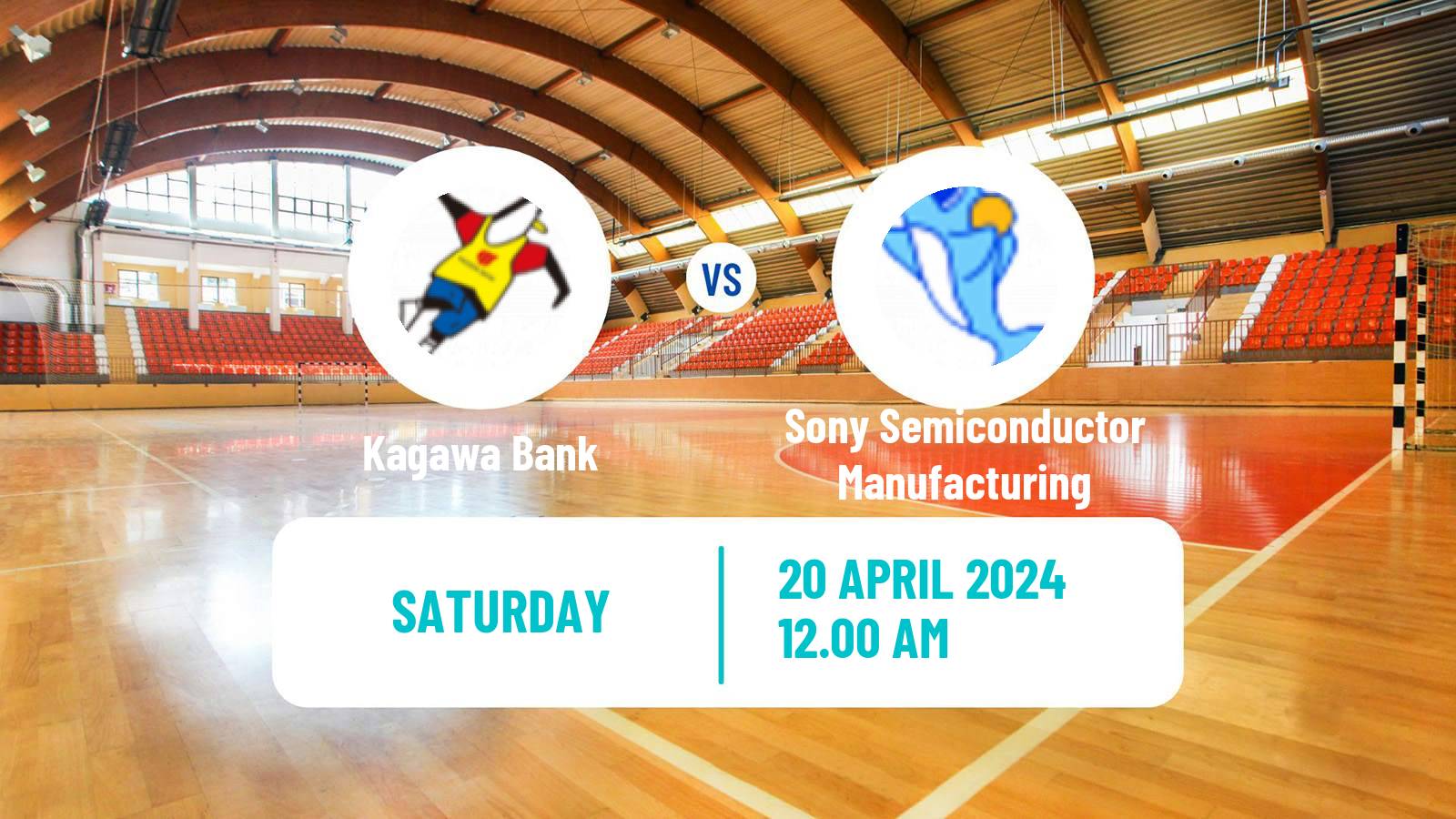 Handball Japan JHL Handball Women Kagawa Bank - Sony Semiconductor Manufacturing