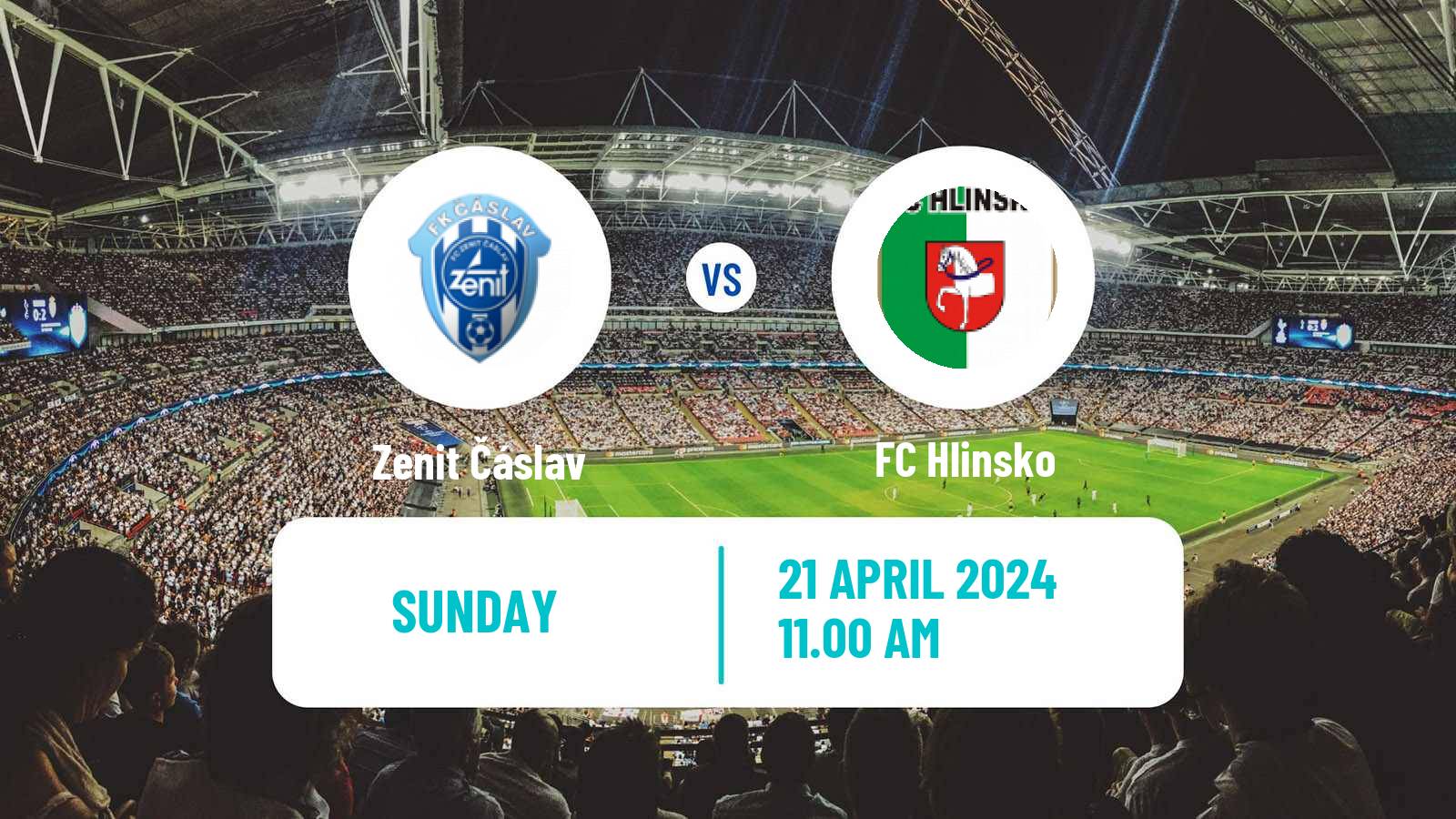 Soccer Czech Division C Zenit Čáslav - Hlinsko