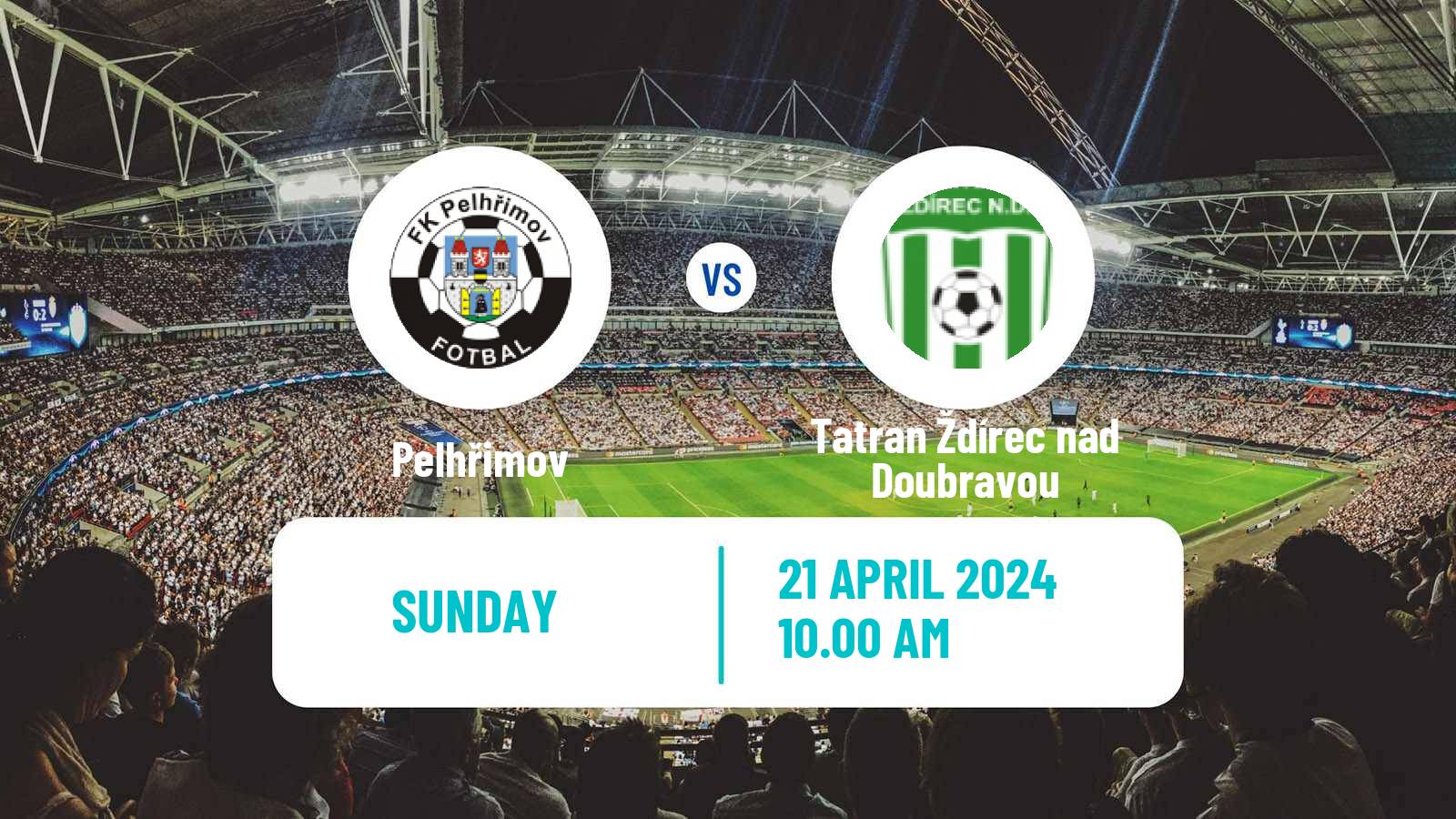 Soccer Czech Division D Pelhřimov - Tatran Ždírec nad Doubravou