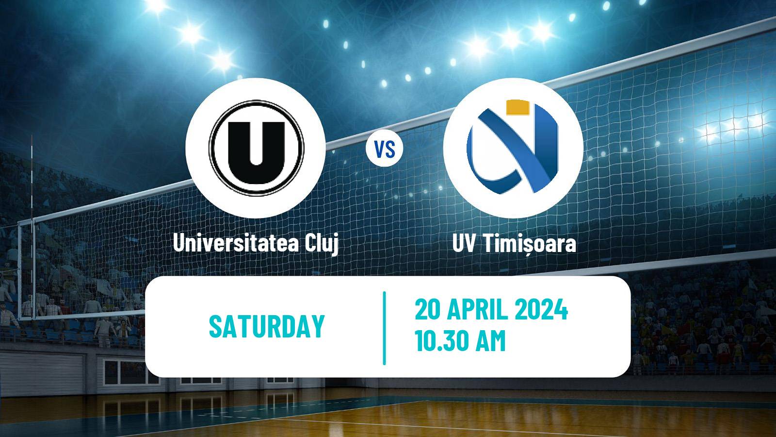 Volleyball Romanian Divizia A1 Volleyball Universitatea Cluj - UV Timișoara