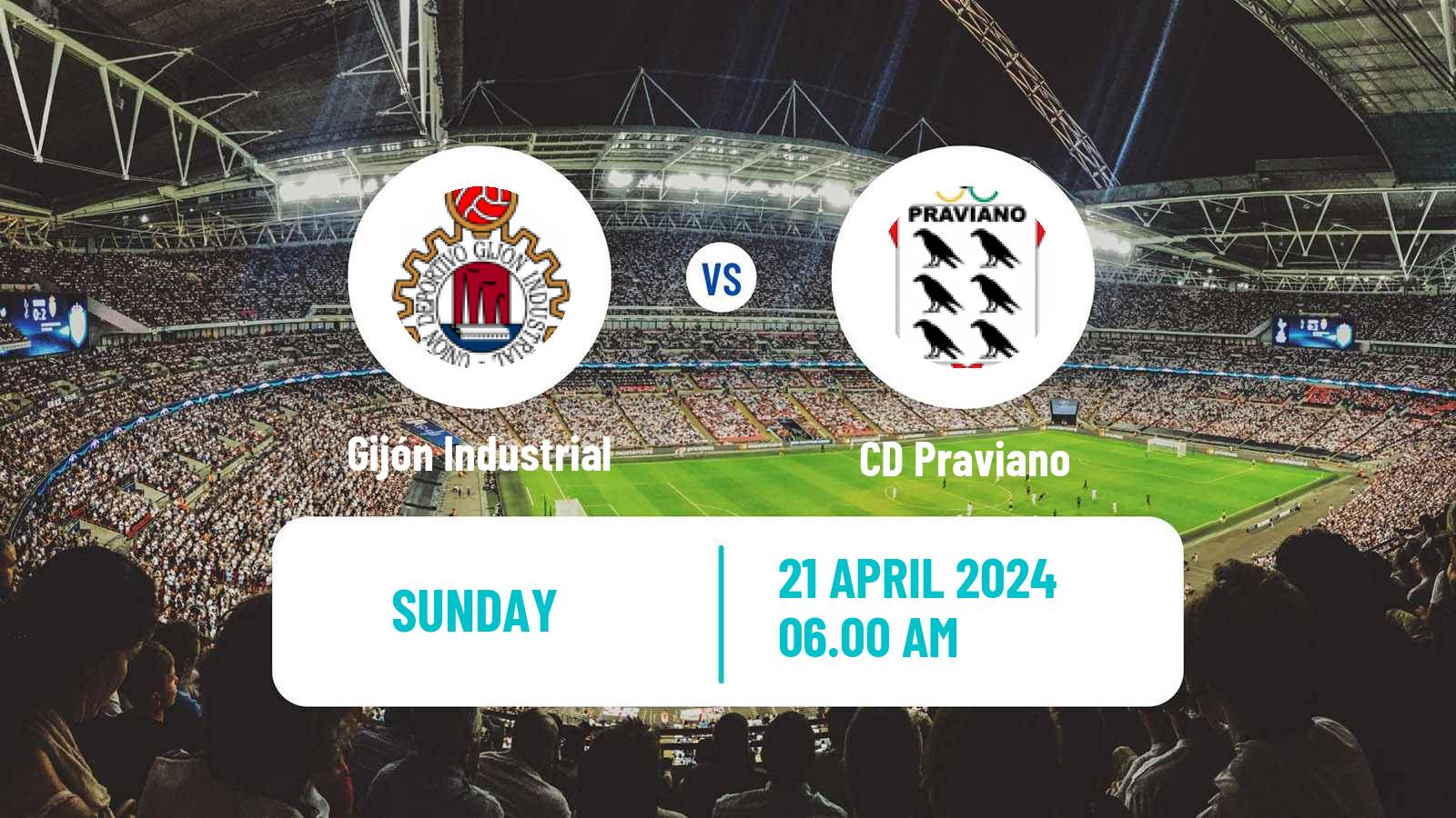 Soccer Spanish Tercera RFEF - Group 2 Gijón Industrial - Praviano