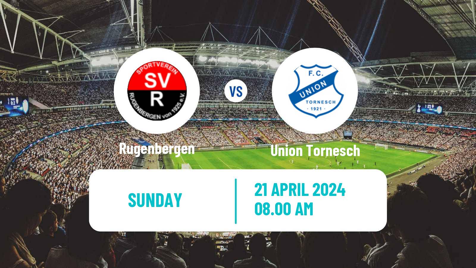 Soccer German Oberliga Hamburg Rugenbergen - Union Tornesch