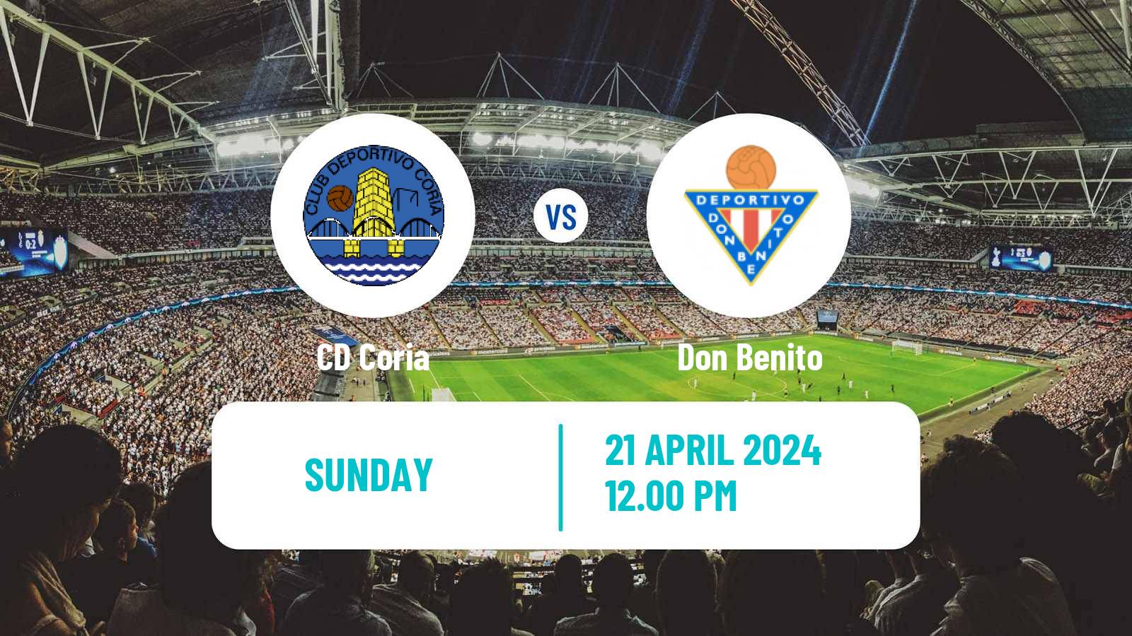 Soccer Spanish Tercera RFEF - Group 14 Coria - Don Benito