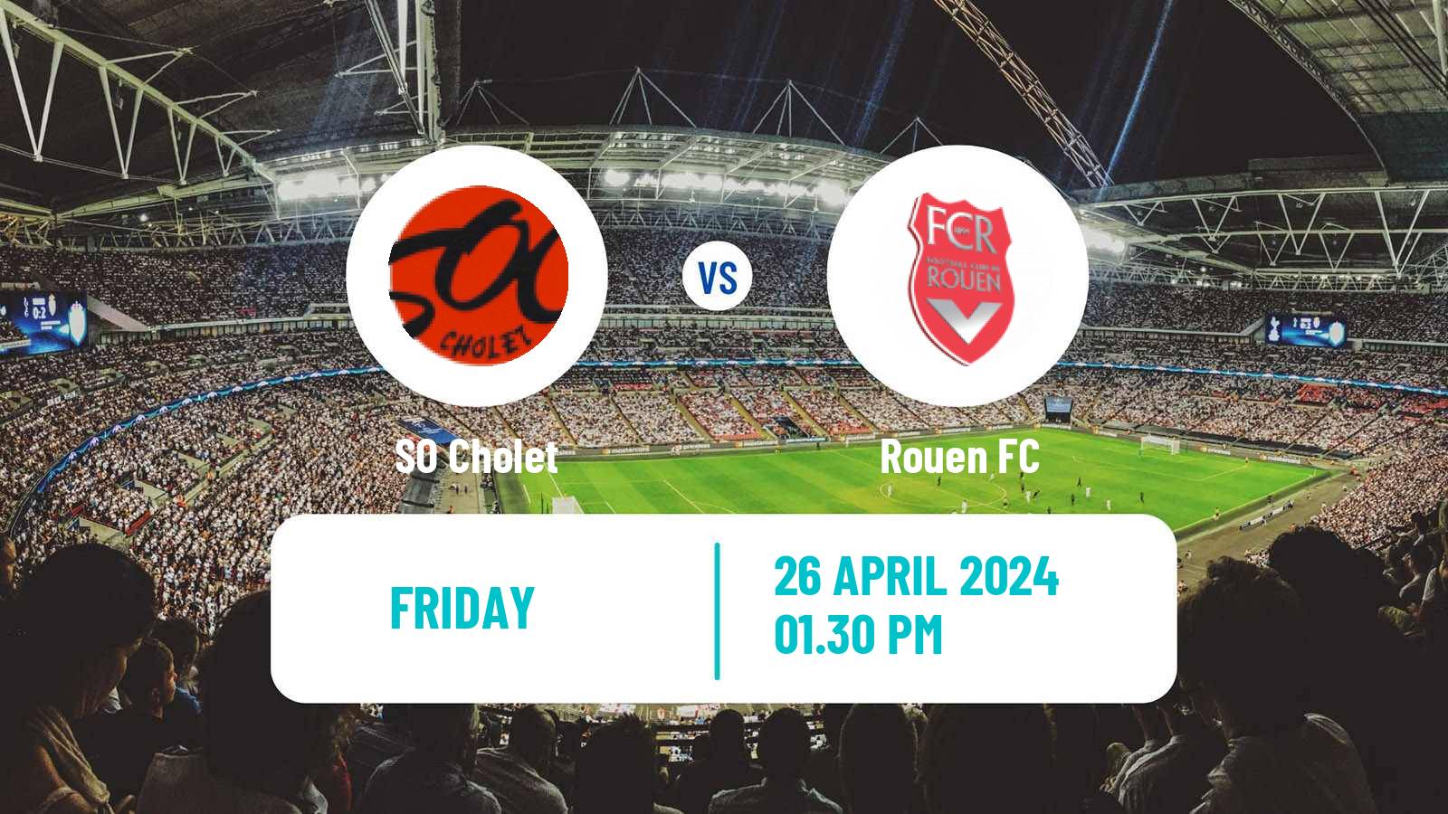 Soccer French National League Cholet - Rouen FC