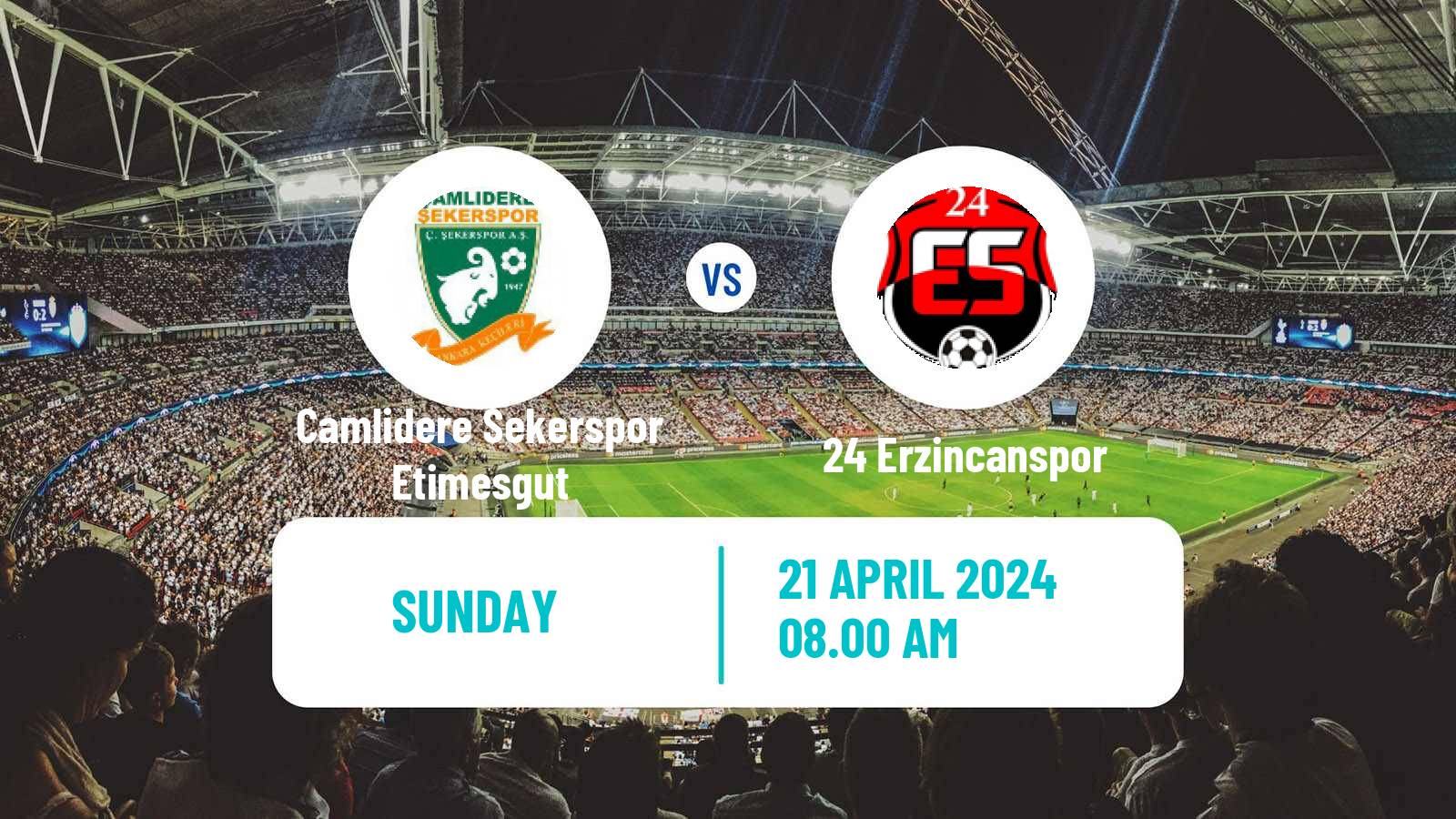 Soccer Turkish Second League Red Group Etimesgut - 24 Erzincanspor