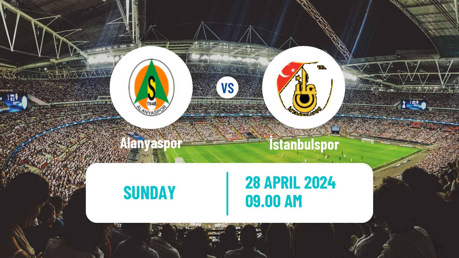 Soccer Turkish Super League Alanyaspor - İstanbulspor