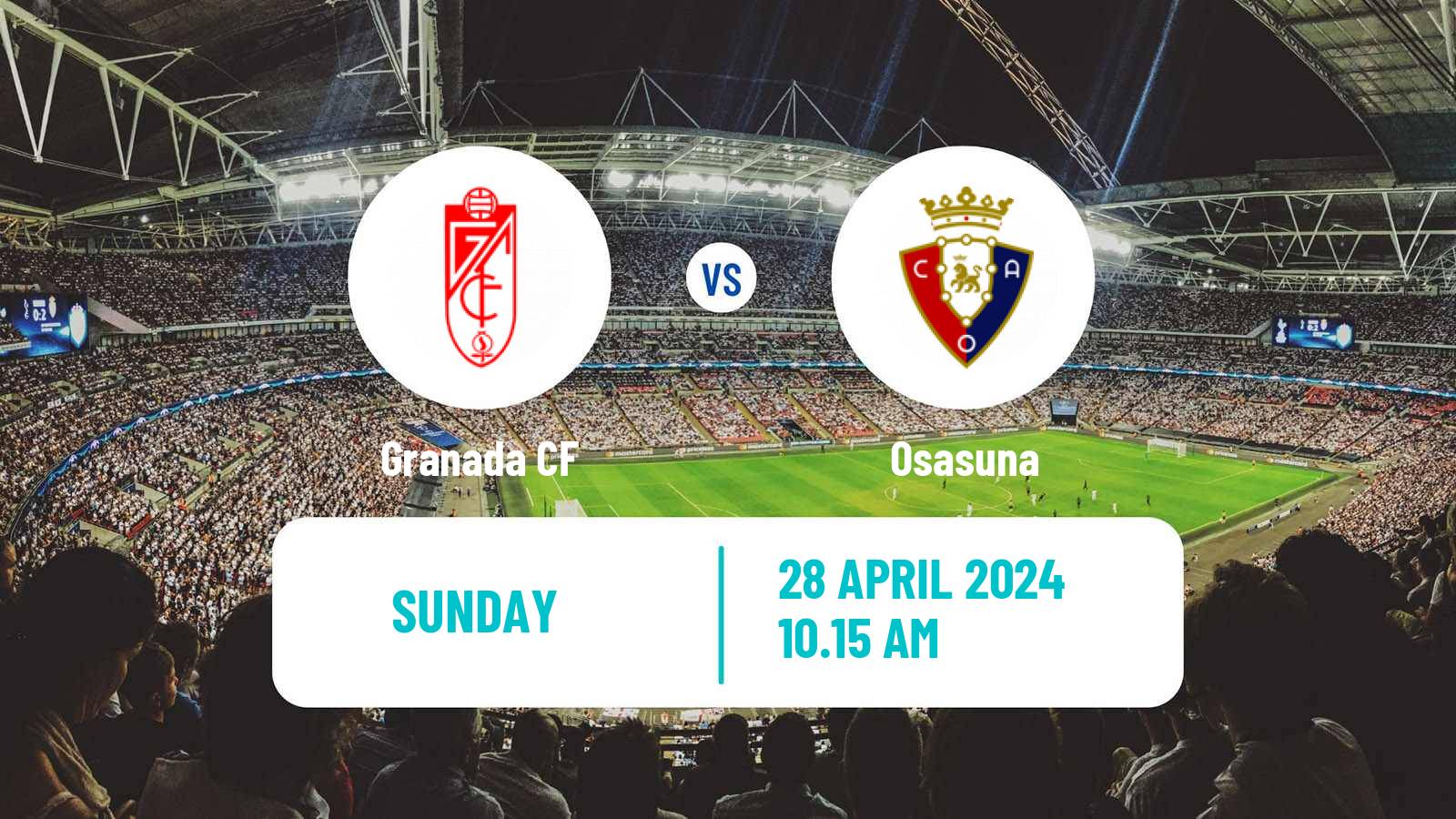 Soccer Spanish LaLiga Granada - Osasuna