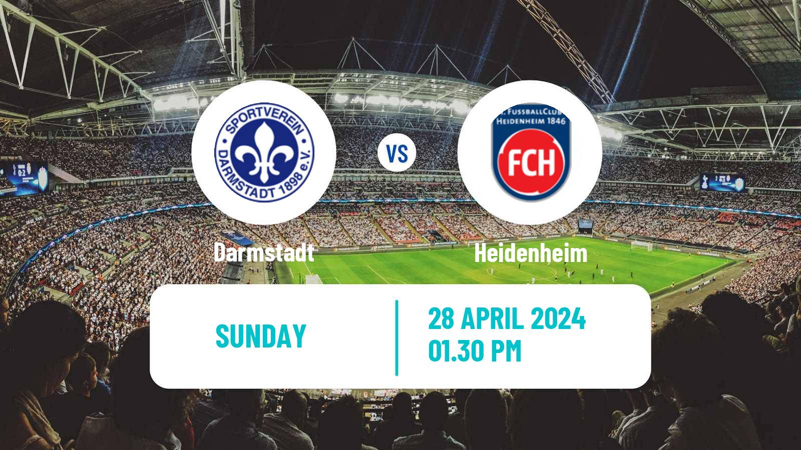 Soccer German Bundesliga Darmstadt - Heidenheim