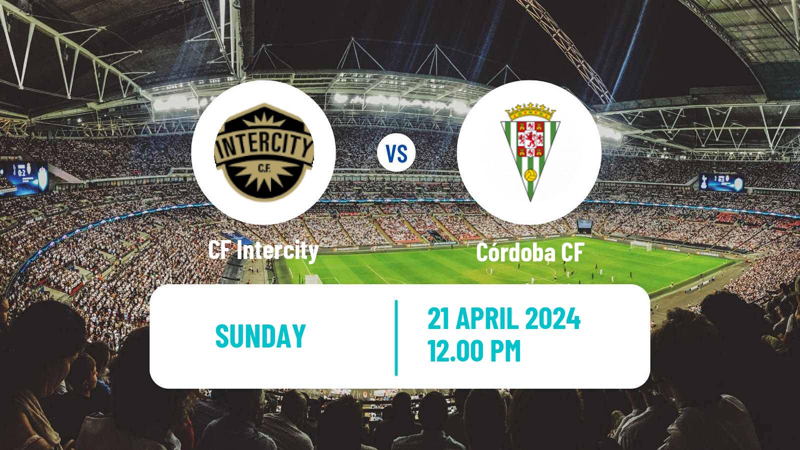 Soccer Spanish Primera RFEF Group 2 Intercity - Córdoba