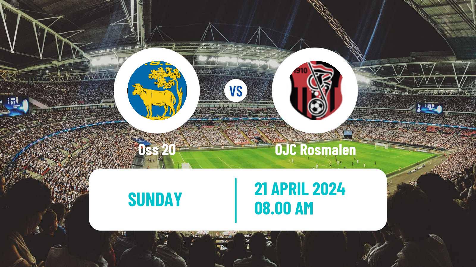 Soccer Dutch Derde Divisie Oss 20 - OJC Rosmalen