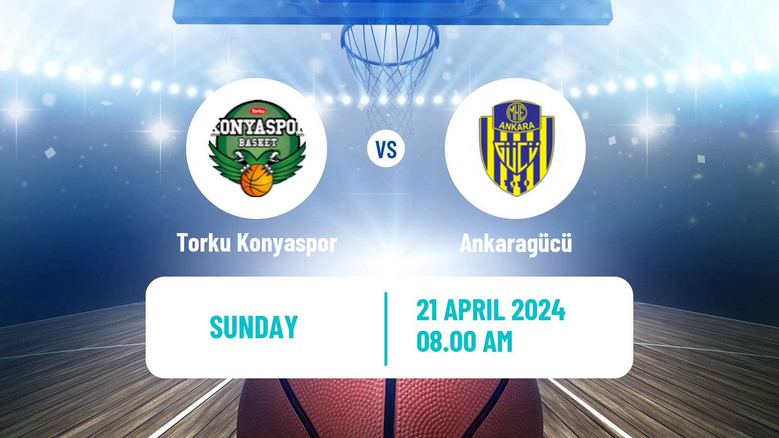 Basketball Turkish TBL Konyaspor - Ankaragücü