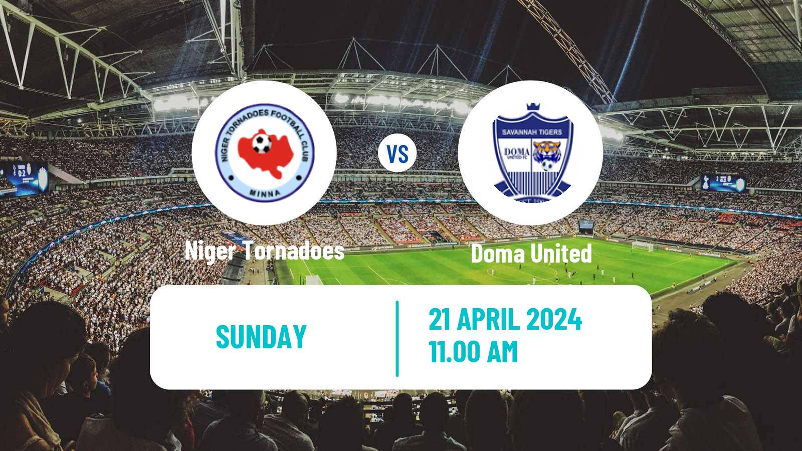 Soccer Nigerian Premier League Niger Tornadoes - Doma United