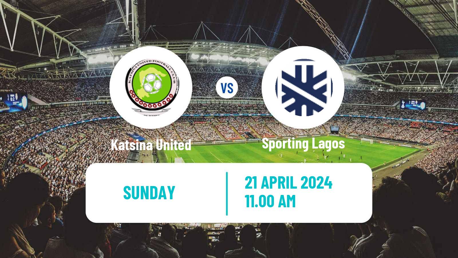 Soccer Nigerian Premier League Katsina United - Sporting Lagos