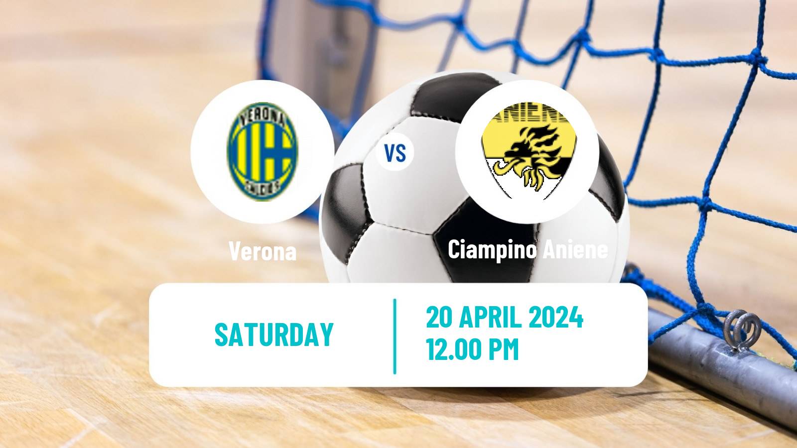 Futsal Italian Serie A Futsal Verona - Ciampino Aniene