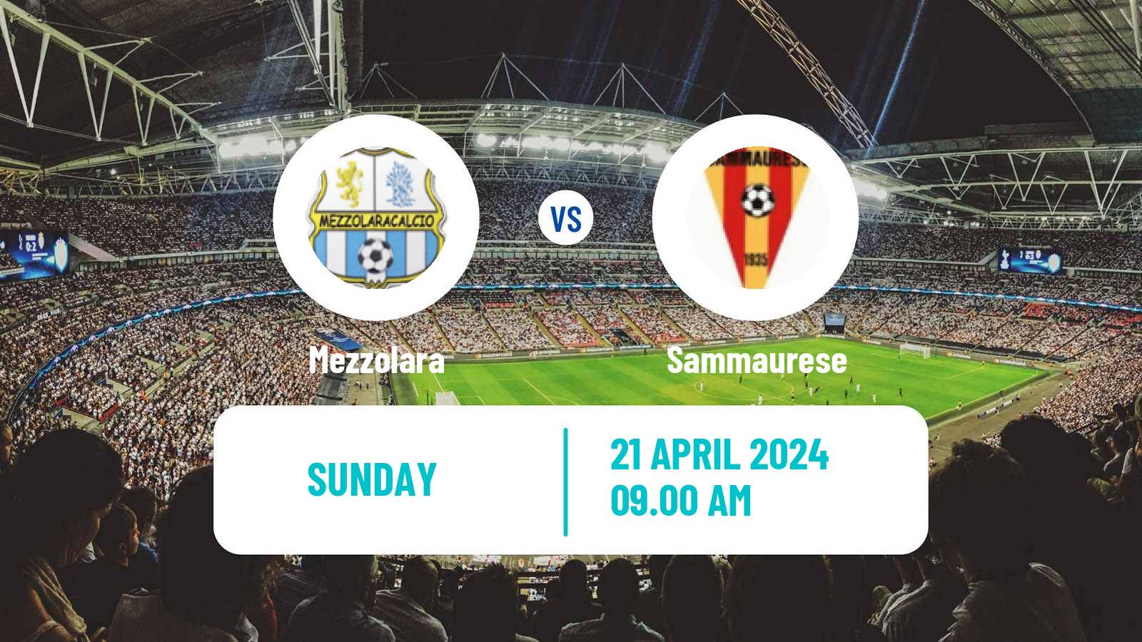 Soccer Italian Serie D - Group D Mezzolara - Sammaurese