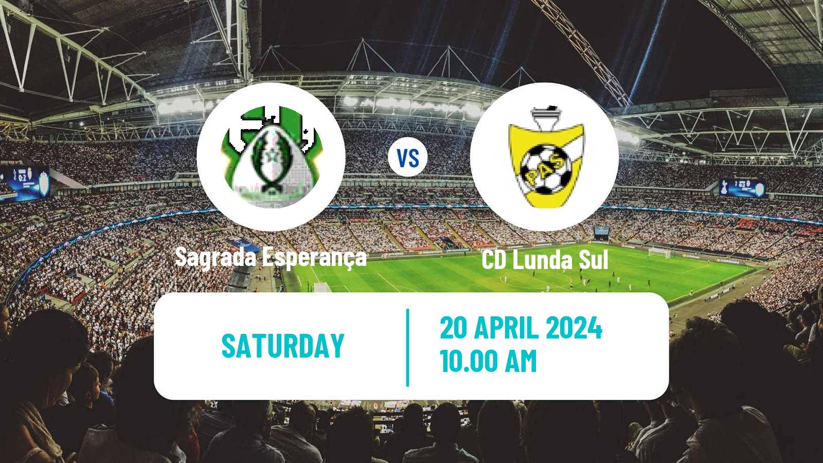 Soccer Angolan Girabola Sagrada Esperança - Lunda Sul
