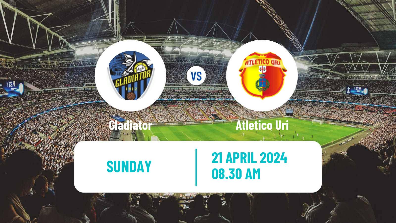 Soccer Italian Serie D - Group G Gladiator - Atletico Uri
